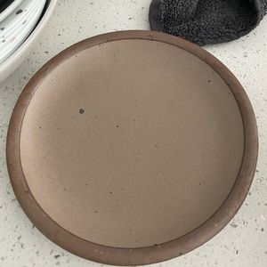 East Fork cake plate in Morel